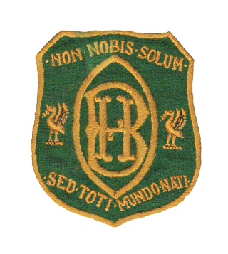 Blackburne House School 1930s blazer badge